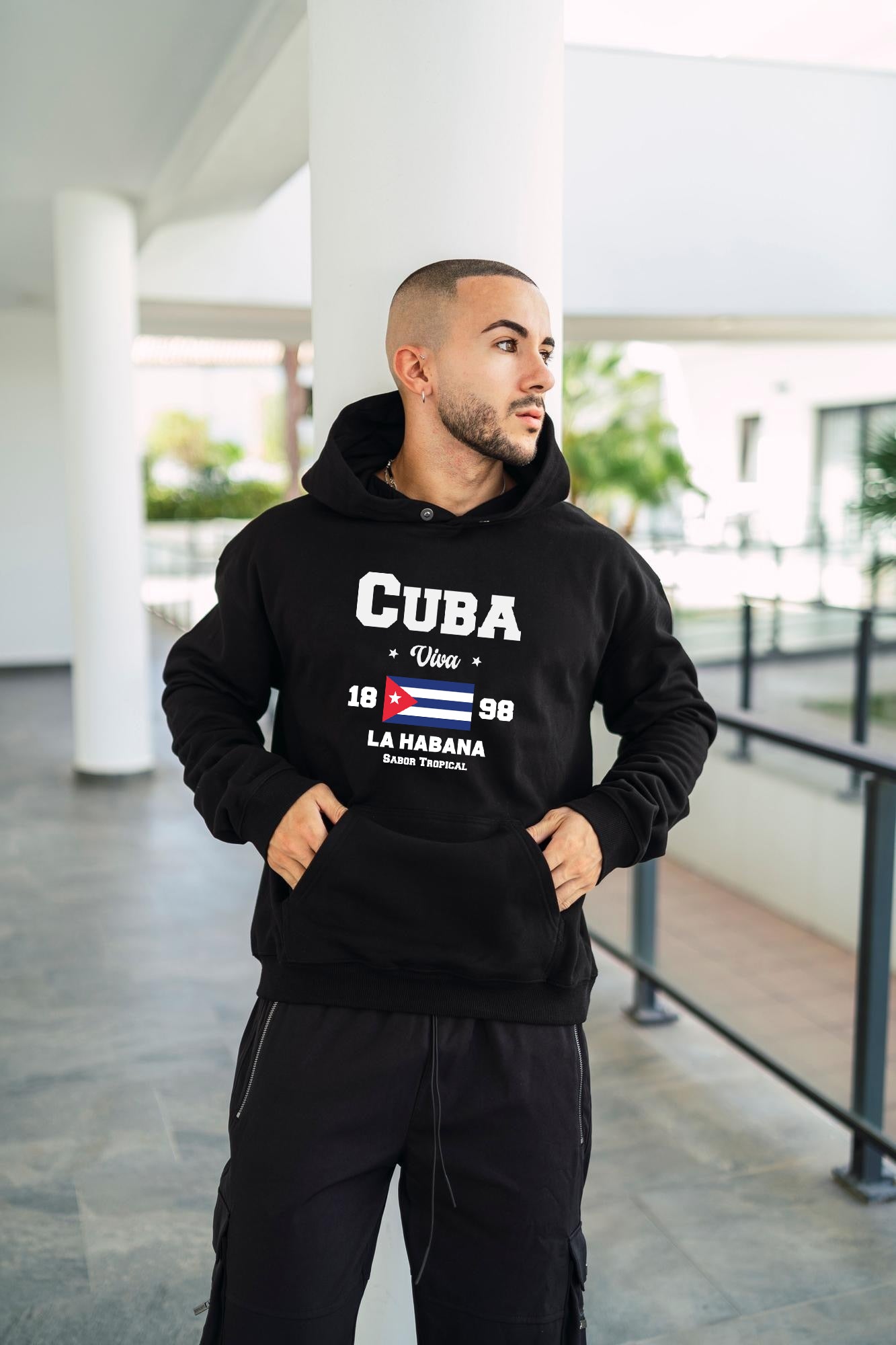 Hoodie "Viva Cuba - La Habana"